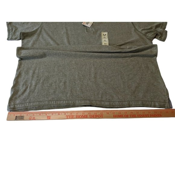 Outdoor Life Mens Wilderness Henley Short Sleeve Sea Kelp Heather TShirt Sz 2XLT - Picture 6 of 9